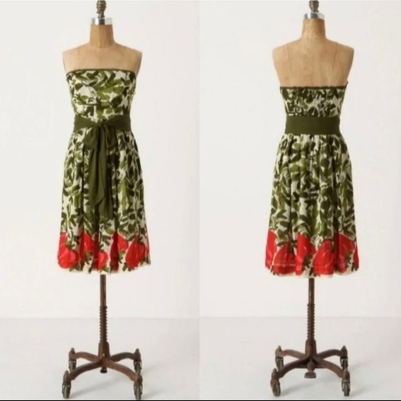 Anthro Berry Months Dress - Picture 2 of 7